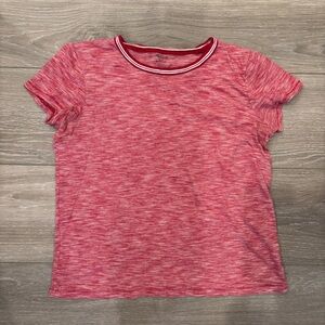 Madewell marled red t-shirt